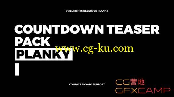 AE模板-快闪风格倒计时片头 Countdown Teaser的图片1
