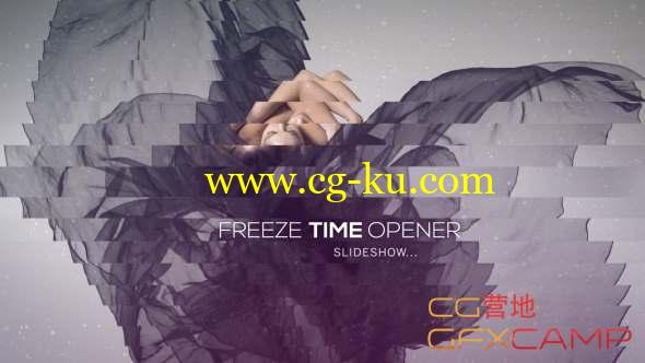AE模板-定格图片展示片头 Freeze Time Opener - Slideshow的图片1