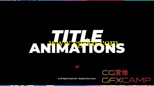 AE模板-25组文字标题动画 Title Animations的图片1