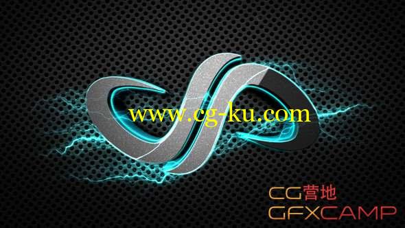 AE模板-能量电流描边Logo动画 Fuse Reveal的图片1