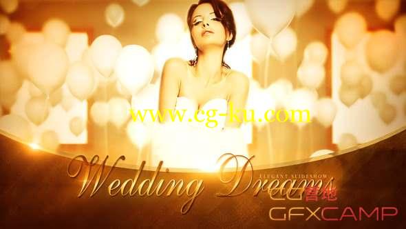 AE模板-浪漫婚礼包装开场 Wedding Dreams的图片1