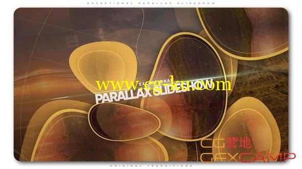 AE模板-图形变化视差图片开场 Exceptional Parallax Slideshow的图片1