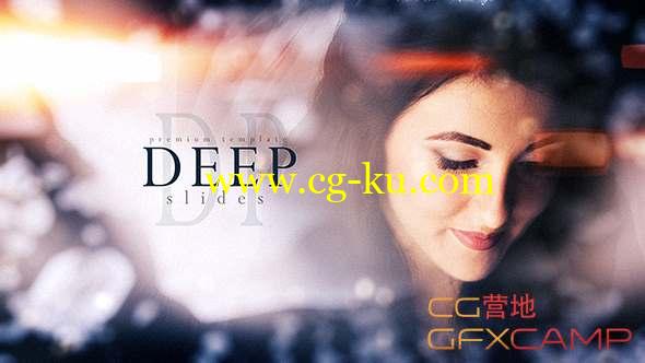 AE模板-朦胧背景简单图片展示片头 Deep Slides的图片1