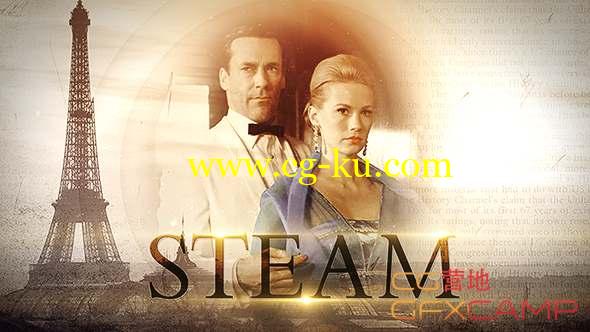 AE模板-人物介绍图片开场片头 Steam的图片1