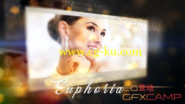 AE模板-梦幻朦胧浪漫婚礼照片相册片头 Euphoria的图片1