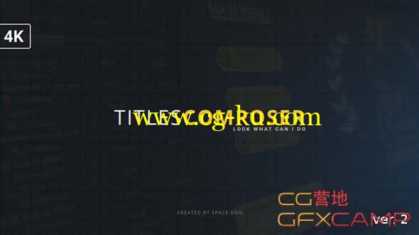 AE模板-文字标题制作工具包 Titles Composer的图片1