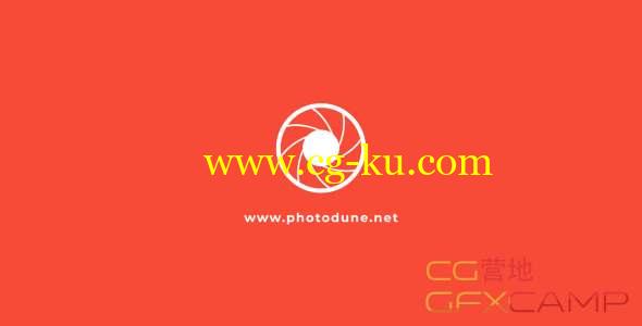 AE模板-镜头快门Logo动画 Photographer Logo的图片1