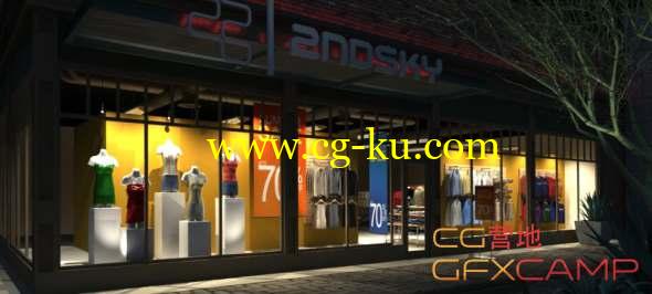 衣服布料3D模型 DigitalXModels - 3D Model Collection - Volume 12: CLOTHING 2的图片1