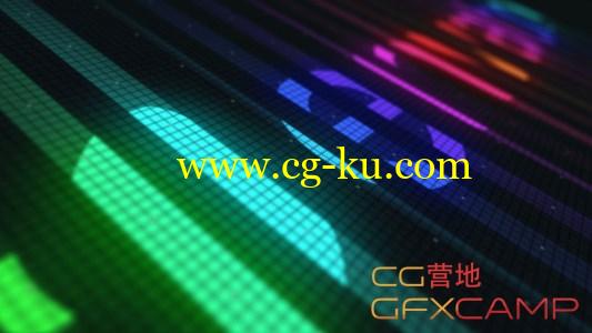 AE模板-彩色音乐跳动 VideoHive Logo Equalizer的图片1