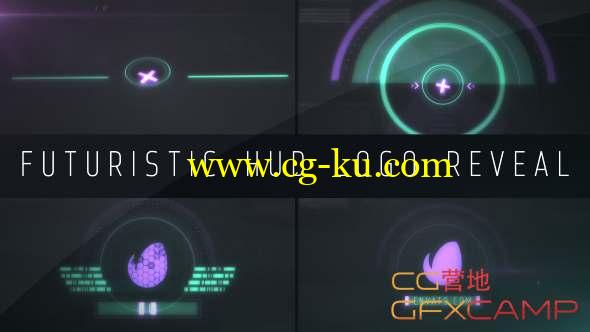 AE模板-高科技HUD Logo动画 Futuristic Hud Intro的图片1