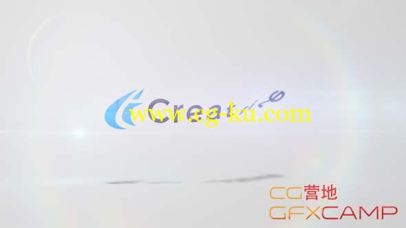 AE模板-简单翻转Logo动画 Clean Flipping Logo Pack的图片1