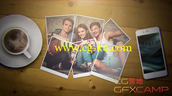 AE模板-美好回忆相册照片开场 Wonderful Moments Photo Gallery and Logo Reveal的图片1