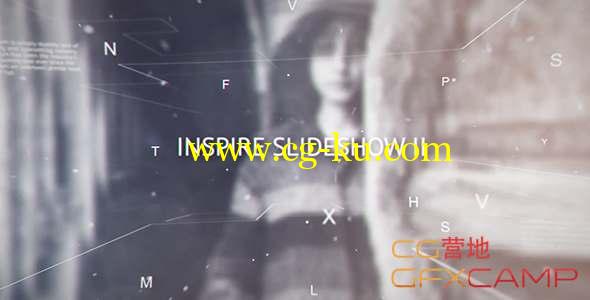 AE模板-图片展示开场片头 Inspire Slideshow II的图片1
