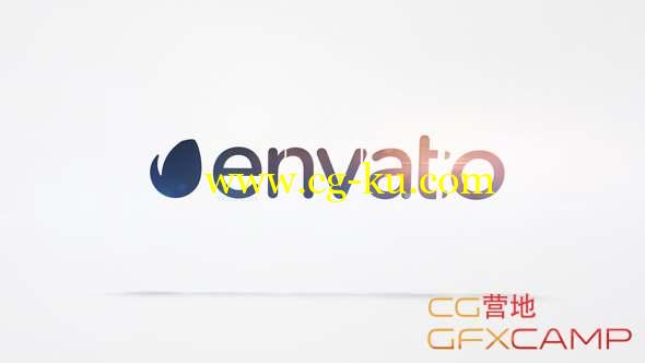 AE模板-旋转飞入Logo动画 Clean Fly-In Logo的图片1