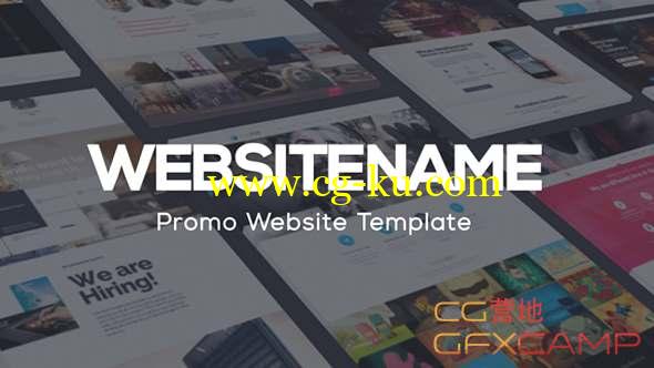 AE模板-现代网站宣传展示动画 Modern Website Presentation的图片1