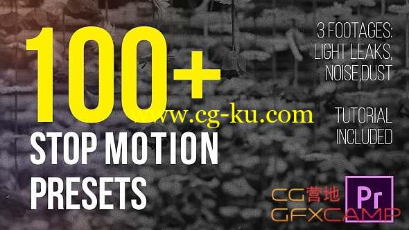 视频定格动画Premiere预设 Stop Motion Presets的图片1