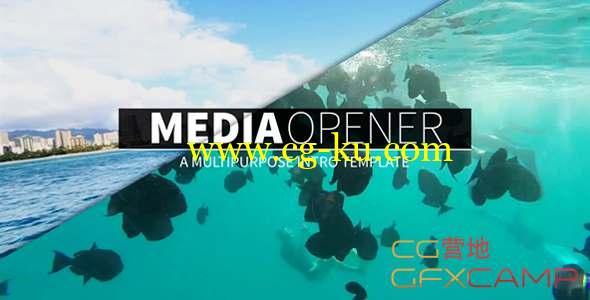 AE模板-旅游视频包装片头 Media Opener的图片1
