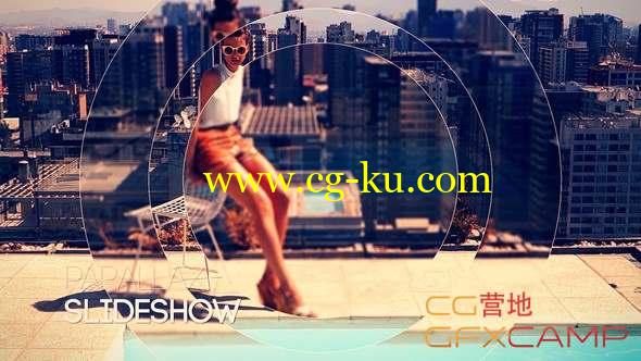 AE模板-简洁幻灯片视频开场 Simple Clean Slideshow的图片1