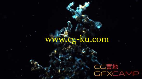 XP粒子珊瑚生长C4D教程 Cinema 4D - Procedural Coral Growth using X-Particles and Cycles的图片1