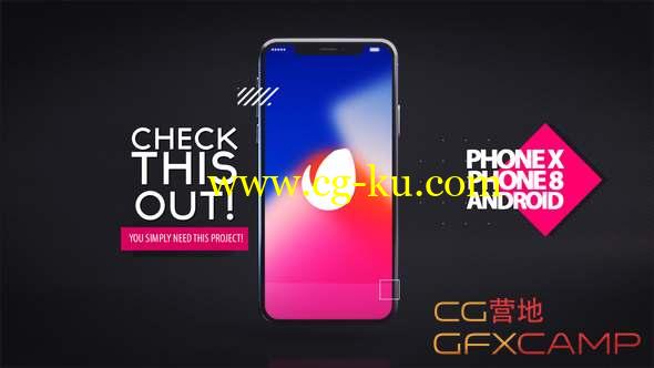 AE模板-三维手机APP展示动画 Dynamic Mobile App Promo的图片1