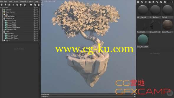 树木模型雕刻教程 Pluralsight - Stylized Forest Sculpting in ZBrush的图片1