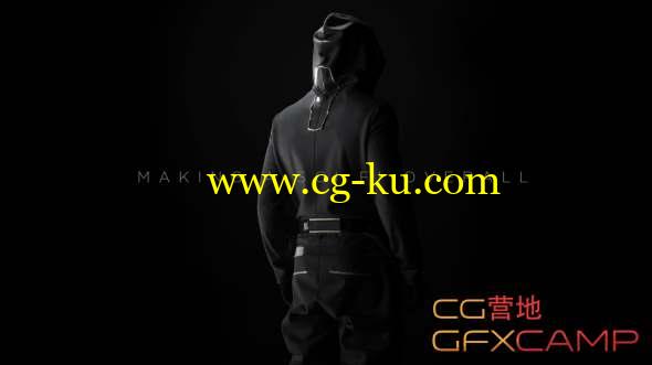 科幻感衣服制作MD教程 Gumroad - Madina Chionidi - Making a Sci Fi Overall in Marvelous Designer 6.5的图片1