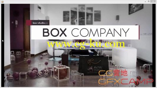 C4D实拍跟踪合成 Udemy – Creating advanced 3d motion graphics ” Box Studio ” Project的图片1