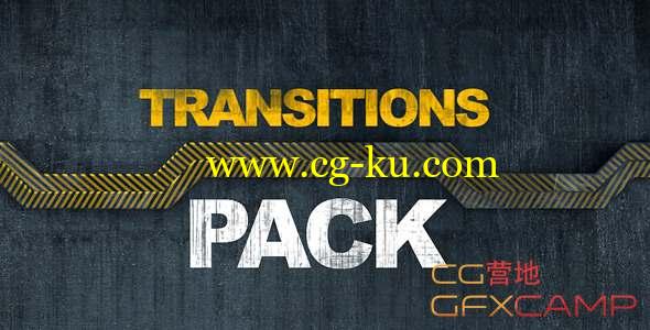 AE模板-钢铁质感铁门转场动画 Metal Transitions Pack的图片1