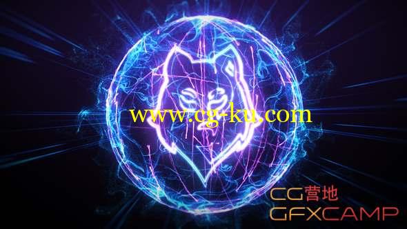 AE模板-能量球爆炸Logo动画 Energy Bomb Logo的图片1