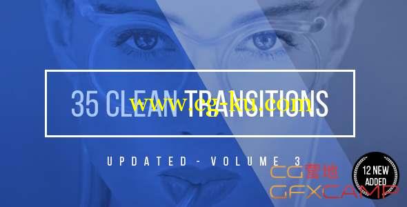 AE模板-35组企业公司图形视频转场 Transitions的图片1
