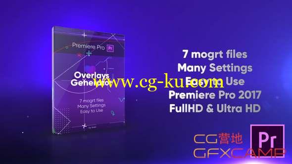 Premiere预设-叠加光效图形元素 Overlays Generator的图片1