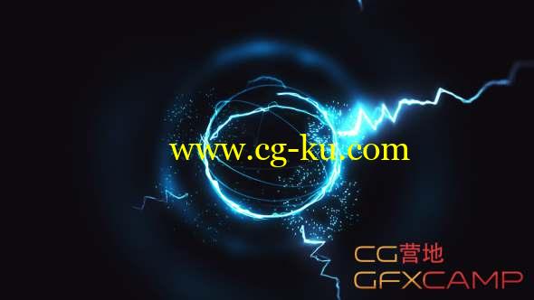 AE模板-能量球Logo动画 Fast Energy Logo的图片1