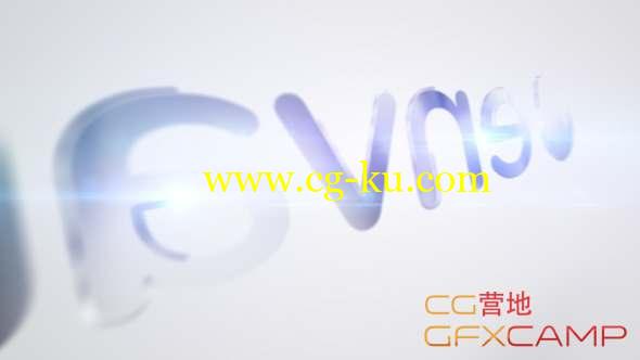 AE模板-快速闪光Logo动画 Quick Clean Bling Logo的图片1