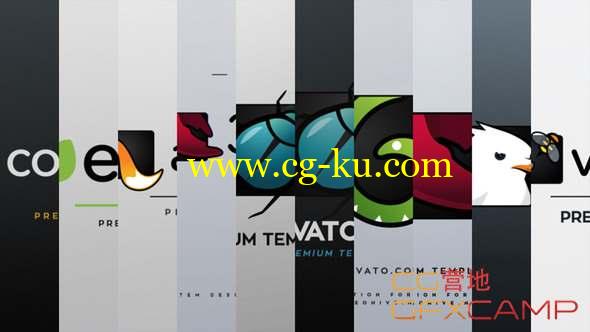 AE模板-简单快速Logo动画 Logo End Tags Animation Pack的图片1