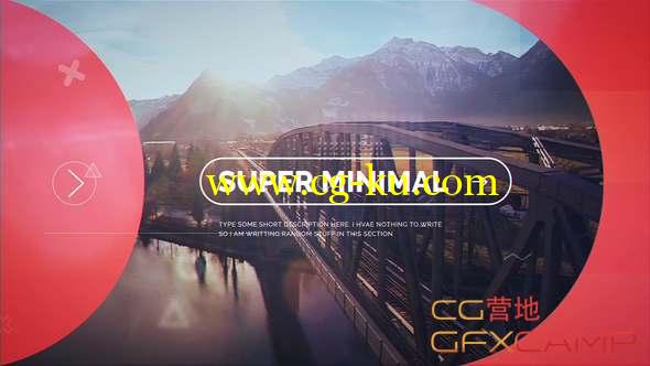 AE模板-现代时尚图片包装片头 Super Project的图片1