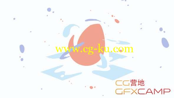 AE模板-液体方块MG图形Logo动画 Minimal Liquid Box的图片1