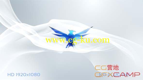AE模板-干净简洁Logo动画 Clean Logo Reveal的图片1