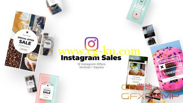 AE模板-时尚视频INS宣传包装 Instagram Stories的图片1
