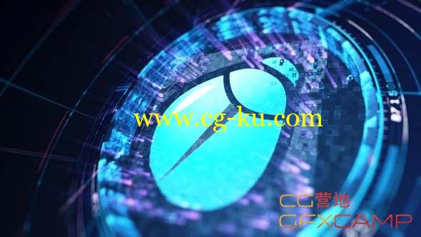AE模板-科技感Logo动画 Tech Logo的图片1