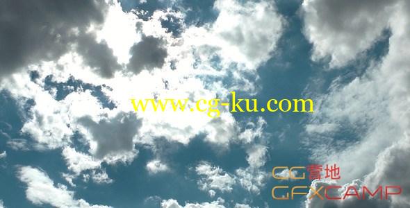 蓝天白云延时视频素材 VideoHive Sun and Clouds的图片1