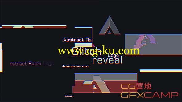 AE模板-信号损坏文字Logo动画 Glitch Logo Reveal的图片1