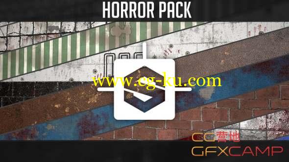 Substance恐怖贴图笔刷素材 ArtStation Marketplace - Horror Pack的图片1