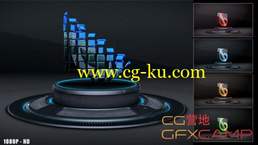 AE模板-3D舞台变形Logo文字 VideoHive 3D Logo on Stage的图片1