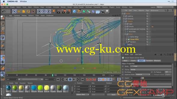 C4D R20基础入门教程 Lynda - Learning Cinema 4D R20的图片1