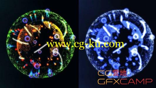 C4D TP虚拟网络连接 Cinema4dtutorial.net – Branching Network 2.0 With Thinking Particles的图片1