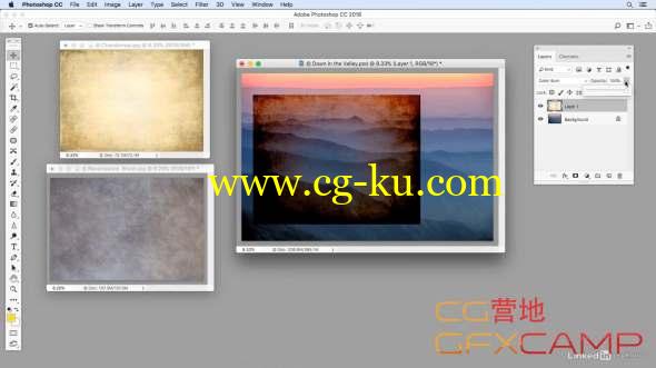 背景贴图纹理材质PS教程(英文字幕) Lynda - Photoshop Backgrounds and Texture的图片1