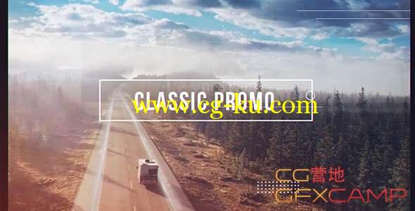 AE模板-小清新视频幻灯片开场 Classic Promo的图片1