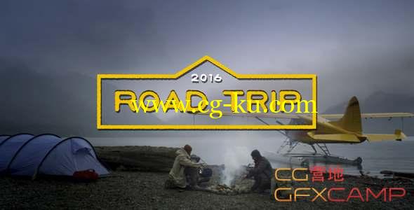 AE模板-旅游视频记录片头 Road Trip的图片1