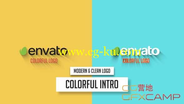 AE模板-简单彩色Logo动画 Colorful Logo的图片1