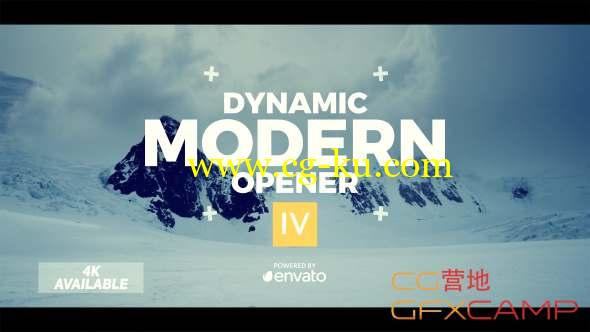 AE模板-动态视频快闪片头 Dynamic Opener的图片1
